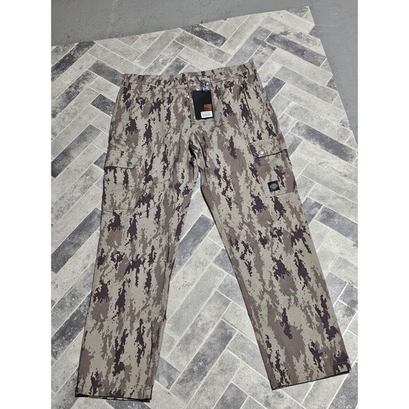 New Harley Davidson Trooper Camo Cargo Woven Pants Jeans Men’s Size 42x32 - Picture 1 of 7